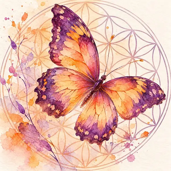 Aquarelle de papillon 