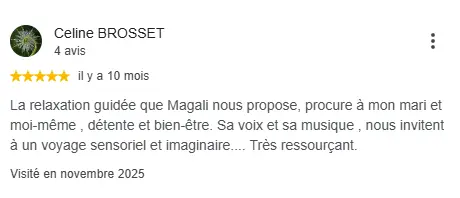 Avis Google de Céline